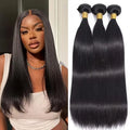 Natural Color Straight Human Hair Bundles 14-30 Inches Brazilian 1 3 4 Bundle Remy Human Hair Extensions Double Weft
