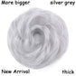Curly Chignons Hair Scrunchie Extensions