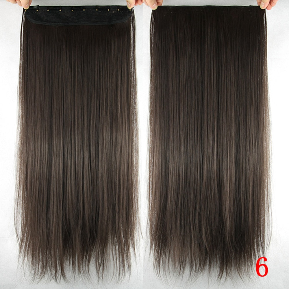 One-Piece Fake Five-Clip Hair Wig