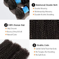 Tedhair Kinky Curly Brazilian 100% Virgin Hair Bundles 10-30''
