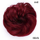 Synthetic Curly Hair Scrunchie Bun Elastic Hairpiece Extension