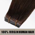 Tedhair Seamless Injected Hand-Tied Invisible Tape in Hair Extension 20Pcs Virgin Human Hair