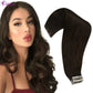 Straight Seamless Tape-In Human Hair Extensions 50G 20 Pcs