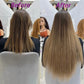 Straight Seamless Tape-In Human Hair Extensions 50G 20 Pcs