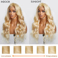 Tedhair 150% Density 13X4 Pre-Plucked Lace Frontal Wig Body Wave #613