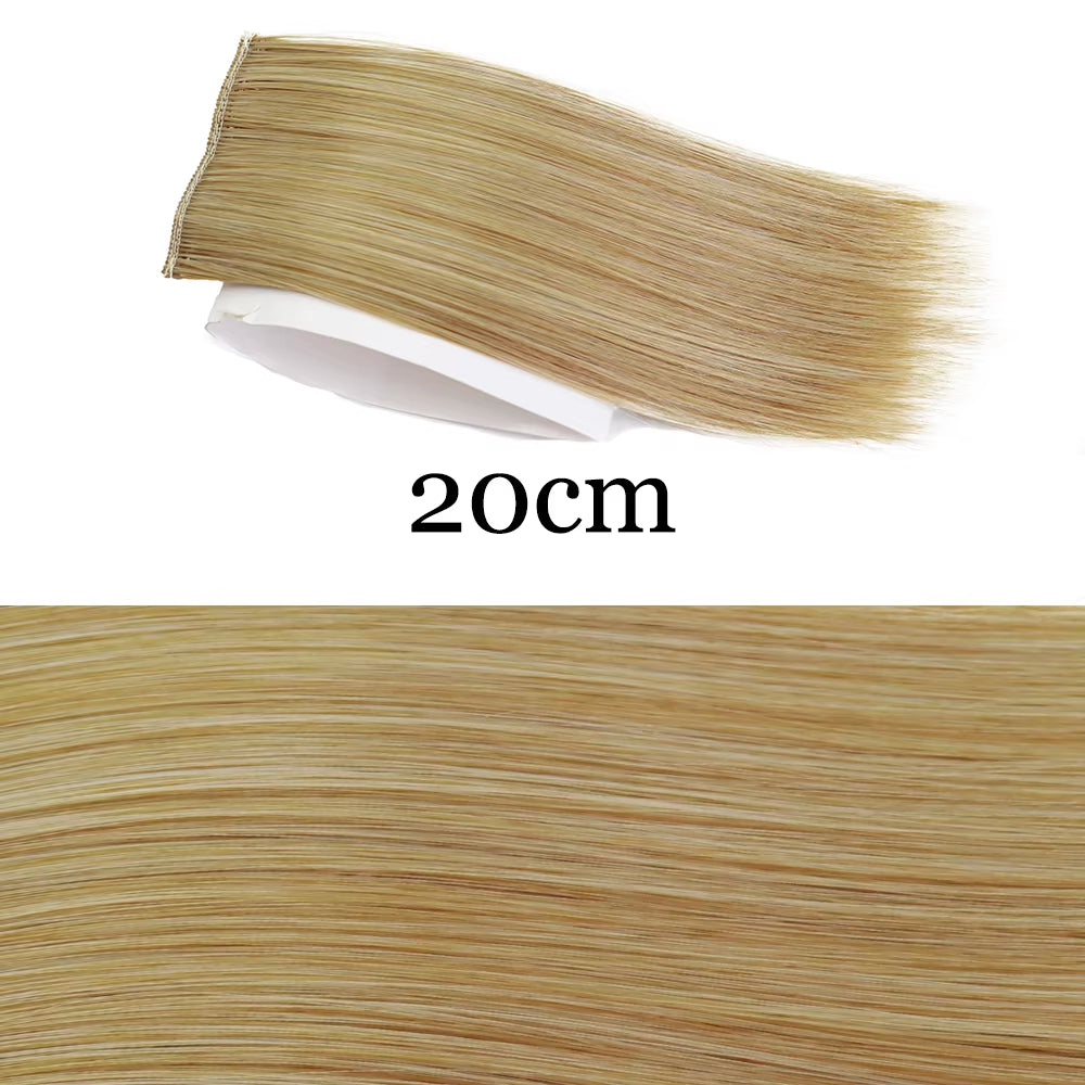 MERISI Synthetic Invisible Clip-In Hair Pads for Volume