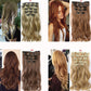 Braiding Human Hair Extensions Synthetic Wig Set