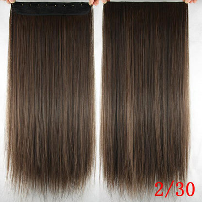 One-Piece Fake Five-Clip Hair Wig